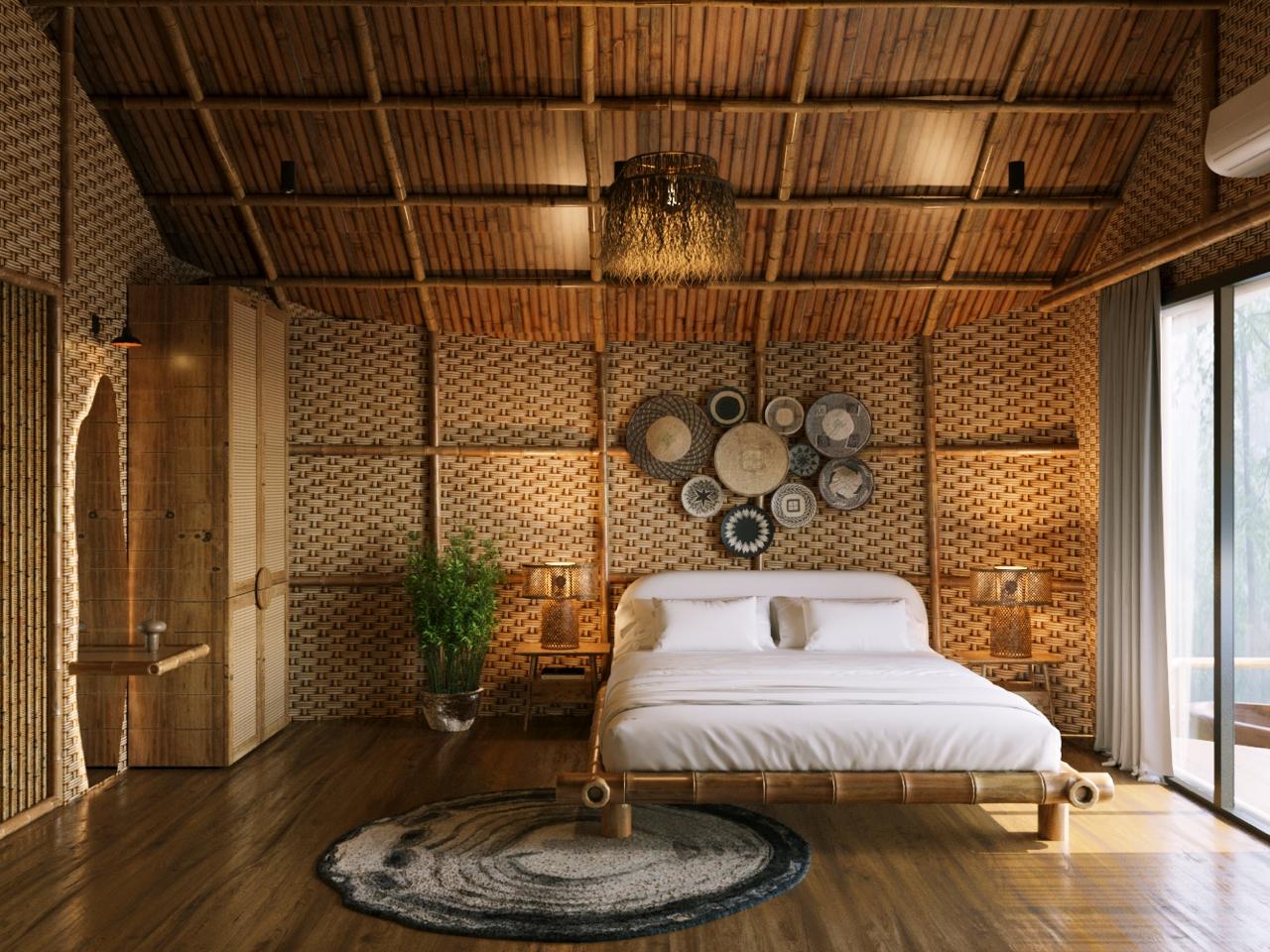 Bamboo Cocoon Seating